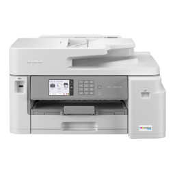 Brother MFC-J5855DW Inkjet Printer Guide d'installation rapide | Fixfr