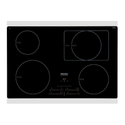 Miele KM 6350 + Notice d'utilisation | AI Chat & PDF | Fixfr