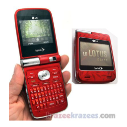 LG 285 Téléphone Cellulaire: IA et PDF | Fixfr