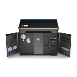 HP Jet Fusion 500 3D Printer series Manuel utilisateur | Fixfr