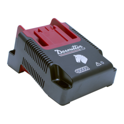 Desoutter CHARGER UNIVERSAL 18-36V (6158132700) Manuel d'utilisation | Fixfr