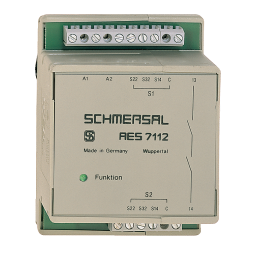 schmersal AES 7112.1 110 VAC Safety relay module Mode d'emploi | Fixfr