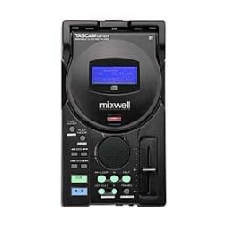 Tascam CD-DJ1 Manuel utilisateur | Fixfr