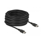 DeLOCK 85504 Active DisplayPort Cable 8K 60 Hz 15 m Fiche technique