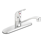 Keeney EBY65CCP Single-Handle Standard Kitchen Faucet sp&eacute;cification