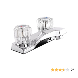 Keeney EBA73WCP Belanger 4 in. Centerset 2-Handle Bathroom Faucet spécification | Fixfr