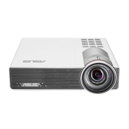 Asus P3B Projector Mode d'emploi | Fixfr