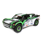 Losi LOS05013T2 1/6 Super Baja Rey 4WD Desert Truck Brushless RTR Manuel utilisateur