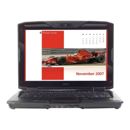 Acer Ferrari 1100 Manuel utilisateur | Fixfr