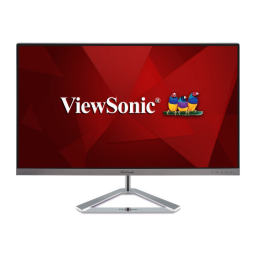 ViewSonic VX2776-4K-mhd MONITOR Mode d'emploi | Fixfr