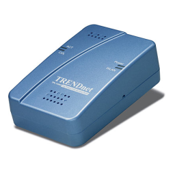 Trendnet TPL-110AP Wireless Powerline Access Point Manuel utilisateur | Fixfr