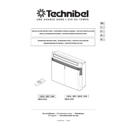 TECHNIBEL 387105910 UnitÃ©s intÃ©rieures console Mode d'emploi | Fixfr