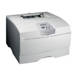 Lexmark T430 Manuel utilisateur | Fixfr