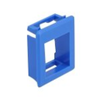 DeLOCK 86764 Keystone Holder for cases 4 pieces blue Fiche technique