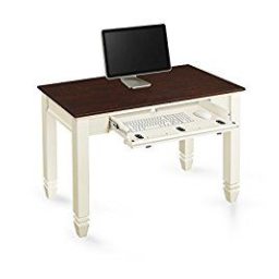 Whalen ECOM-WCWD White and Cherry Writing Desk  Manuel utilisateur | Fixfr