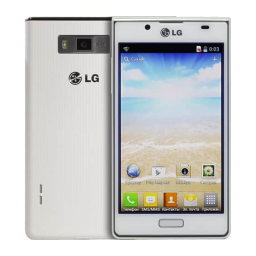 LG LGP705 Manuel du propriétaire | Fixfr