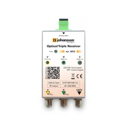 Johansson Optical Receiver 4011 - 4012 - 4013 Manuel du propriétaire | Fixfr