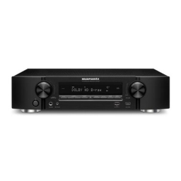 Marantz NR1506 Manuel utilisateur | Fixfr