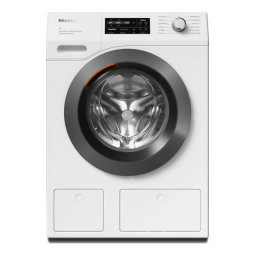 Miele WCH870 WCS PWash&TDos&8kg Lave-linge à chargement frontal W1 Manuel utilisateur | Fixfr