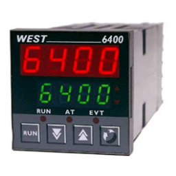 West Instruments N6400 Régulateur monoboucle Manuel utilisateur | Fixfr