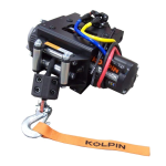 Kolpin 26-3210 Polaris Sportsman Quick-Mount Winch 3500 lb Synthetic Rope Manuel du propri&eacute;taire