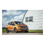 Chevrolet Bolt EV 2019 Mode d'emploi