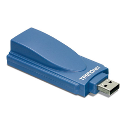 Trendnet TFM-560U TRENDnet’s 56K (V.90) High Speed USB Fax Modem Manuel utilisateur | Fixfr