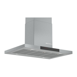 Bosch DIB98JQ50 Hotte décorative îlot Product fiche | Fixfr