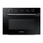 Samsung MC35J8085LT Micro-ondes Combin&eacute; 35L Noir Samsung - Manuel utilisateur