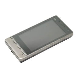 HTC TOUCH Diamond2 Manuel utilisateur | Fixfr