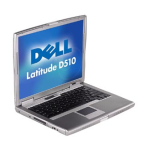 Dell Latitude D510 laptop Manuel utilisateur