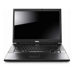 Dell Latitude E6500 laptop Manuel utilisateur | Fixfr