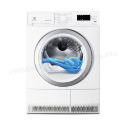 Electrolux EDP2075GDW Manuel du propriétaire | Fixfr