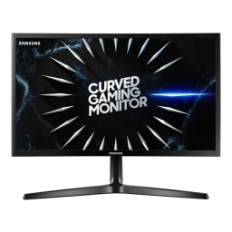 Samsung C24RG50FQN 24” Curved Gaming Monitor Manuel utilisateur | Fixfr