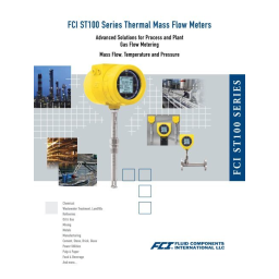 Fluid Components International ST100 series Manuel du propriétaire | Fixfr