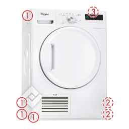 Guide d'utilisation Sèche-linge Whirlpool | AI Chat & PDF | Fixfr