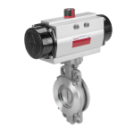 Gemu R471 Tugela Pneumatically operated butterfly valve Mode d'emploi