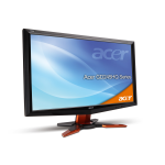 Acer B203HV Monitor Guide de d&eacute;marrage rapide