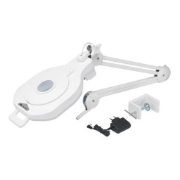 TOOLCRAFT TO-7427313 LED illuminated magnifier Magnification: 1.75 x, 4.75 x EEC: F Manuel du propriétaire | Fixfr