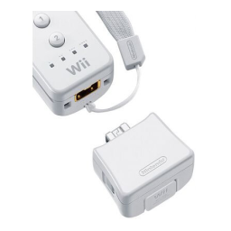 Nintendo Wii MotionPlus Manuel utilisateur | Fixfr