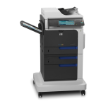 HP Color LaserJet Enterprise CM4540 MFP series Guide d'installation