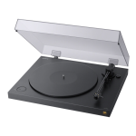 Sony PSHX500 Platine vinyle Manuel du propri&eacute;taire