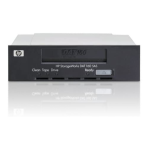 HP STORAGEWORKS DAT 160 SAS TAPE DRIVE Manuel utilisateur