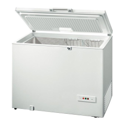 Bosch GCM28AW30 Freezer Manuel utilisateur | Fixfr