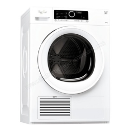 Whirlpool DSCX 90113 Dryer Manuel utilisateur | Fixfr
