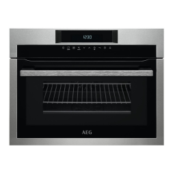 AEG KME761000M Four compact Manuel utilisateur | Fixfr