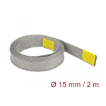 DeLOCK 20788 Braided sleeve for EMC shielding stretchable 2 m x 10 mm Fiche technique