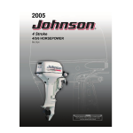 Johnson JO 5 4 Stroke 2004 Manuel du propri&eacute;taire