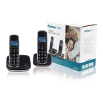 Profoon PDX-2728 DECT telefoon met grote toetsen en 2 handsets Manuel utilisateur