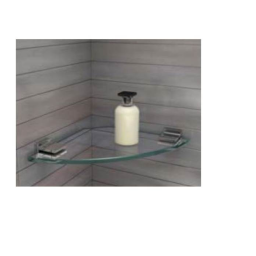 Small Corner Glass Shelf